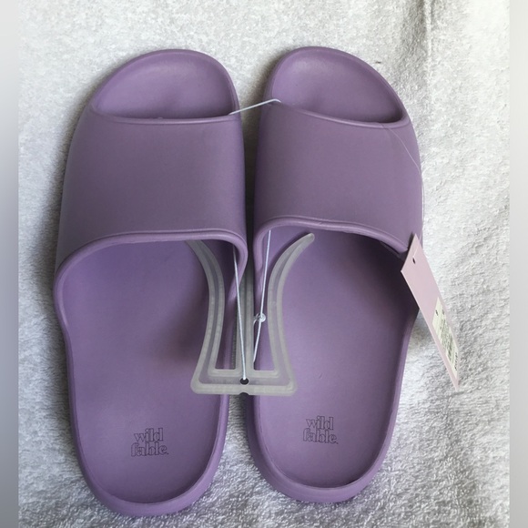 Wild Fable Purple Slide Sandals - Picture 3 of 10